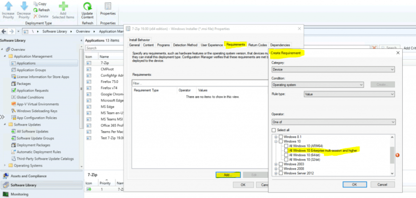 ConfigMgr Windows 10 Multi-Session Support for WVD | SCCM