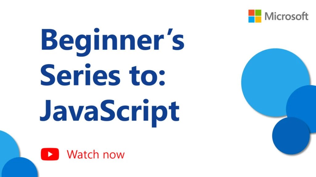 Watch: Beginner's series to JavaScript