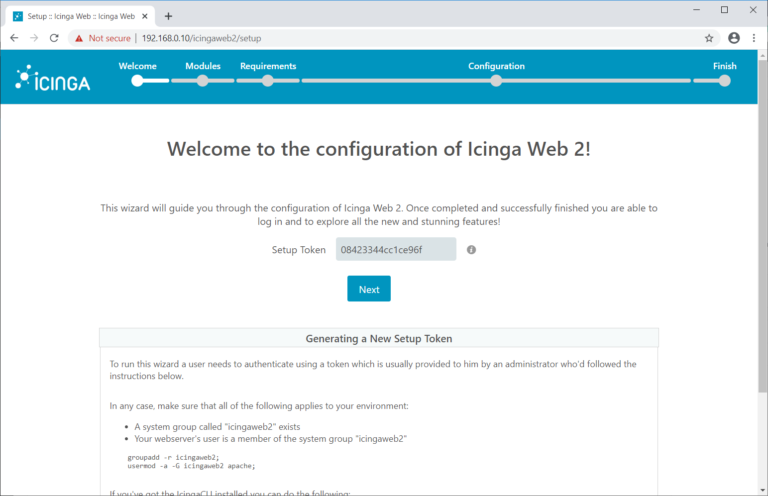 How To Setup Icinga Web 2 on CentOS 8 / RHEL 8