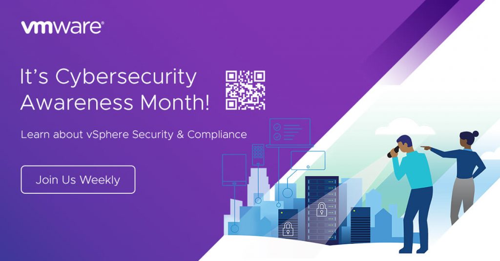 vSphere Cybersecurity Awareness Month Card