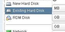 Add Existing Disk