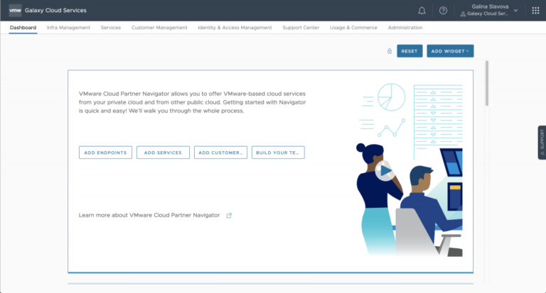 Submit a Customer Support Request for Billing and Usage in VMware Cloud Partner Navigator