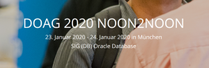 VMware and DOAG German Oracle User Group – January 23th – 24th, 2020