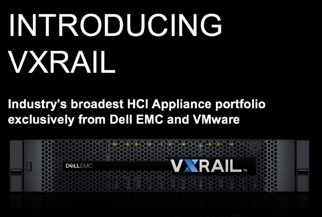 Announcing Availability of VxRail by VMware and Dell EMC Through VMware vCloud® Air™ Network Program