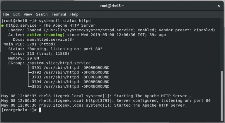 How To Install Linux, Apache, MariaDB, PHP (LAMP Stack) on CentOS 8 / RHEL 8