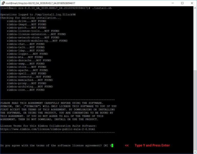 How To Install Open Source Zimbra Mail Server 8.8 on CentOS 7 / RHEL 7 & Ubuntu 16.04