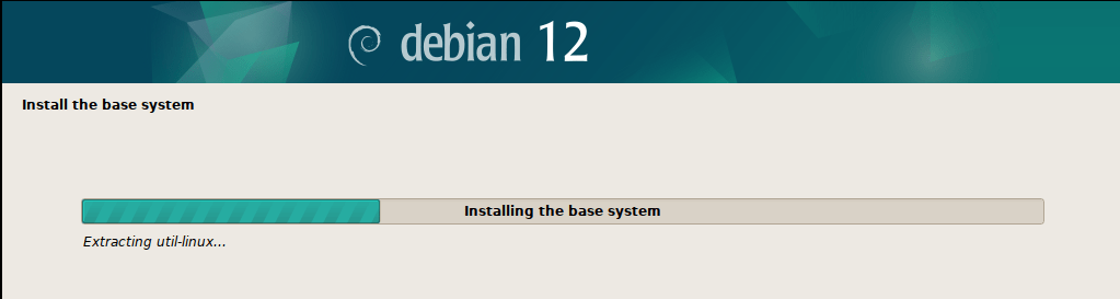 Installing Debian Base System
