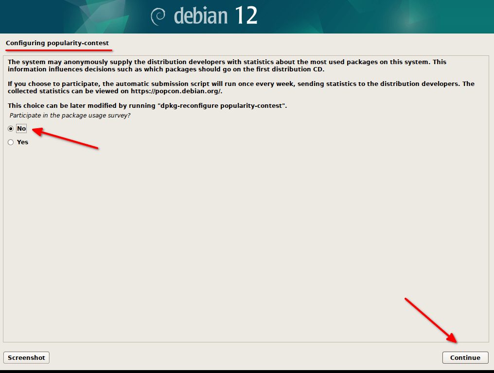 Debian Popularity Contest