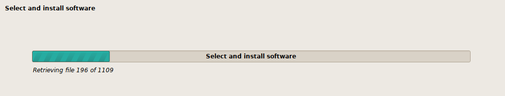 Debian 12 XFCE Installation In Progress