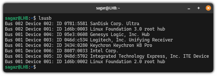 How to List USB Devices in Linux - LinuxPunx