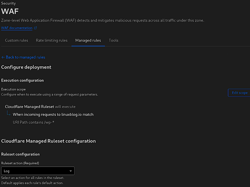 Cloudflare Best Practices for Managed Rules