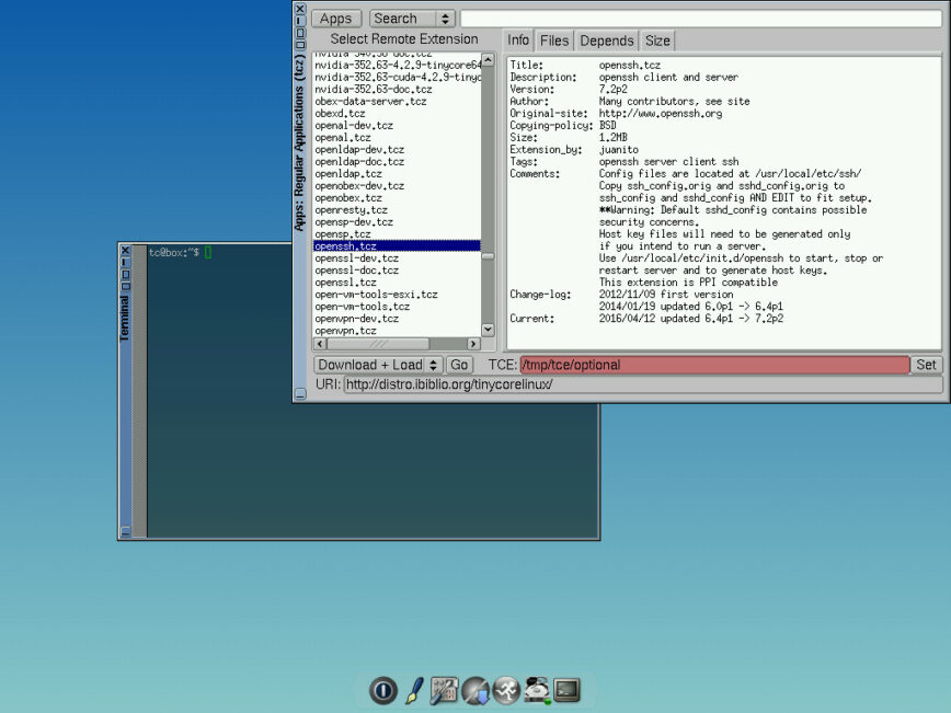Tiny Core Linux Tiny Core Linux