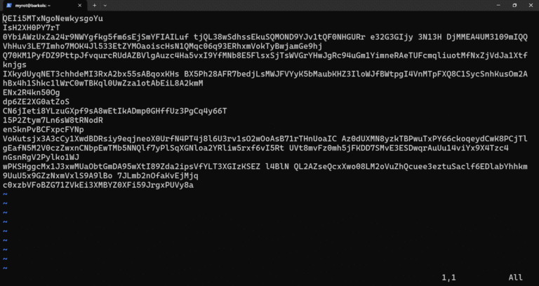 How to Delete all Text in a File Using Vi/Vim Editor