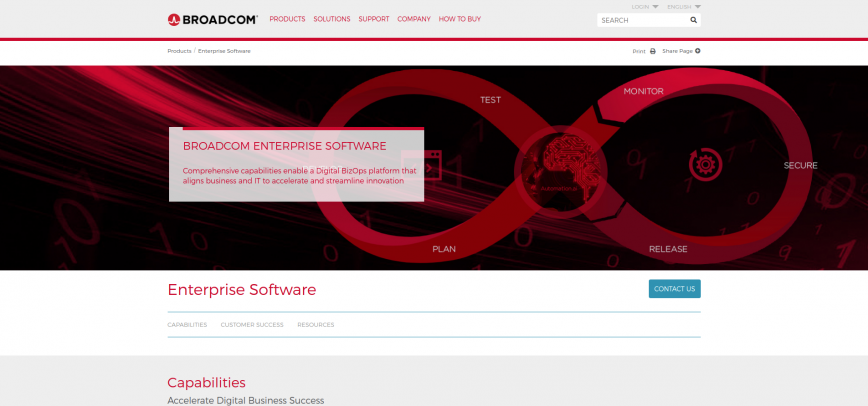 Enterprise Software - Broadcom Enterprise Software - Broadcom