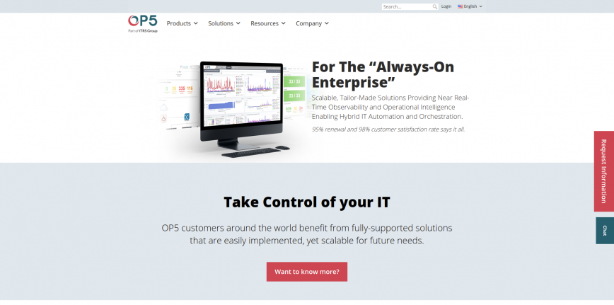 OP5 Offering Enterprise IT Monitoring and Log Analysis OP5 Offering Enterprise IT Monitoring and Log Analysis
