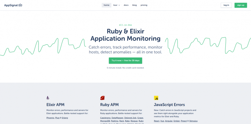 AppSignal Application Performance Monitoring for Ruby on Rails and Elixir AppSignal Application Performance Monitoring for Ruby on Rails and Elixir