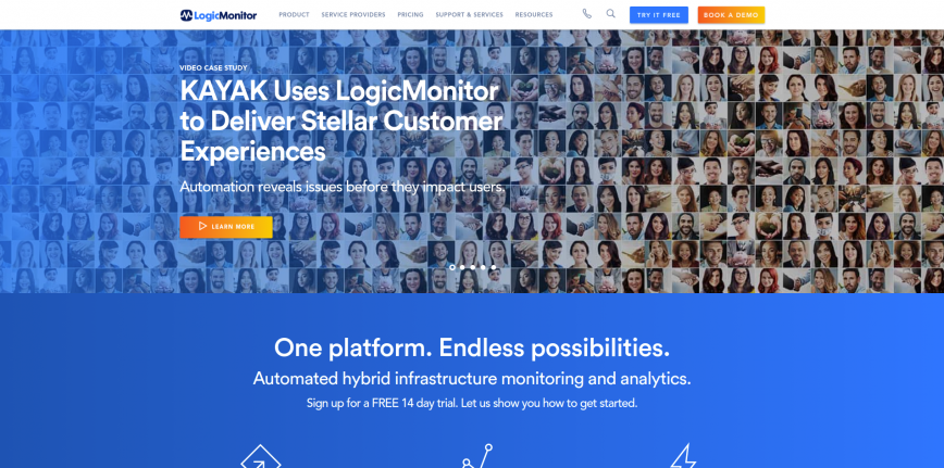 LogicMonitor SaaS-based Performance Monitoring Platform LogicMonitor SaaS-based Performance Monitoring Platform