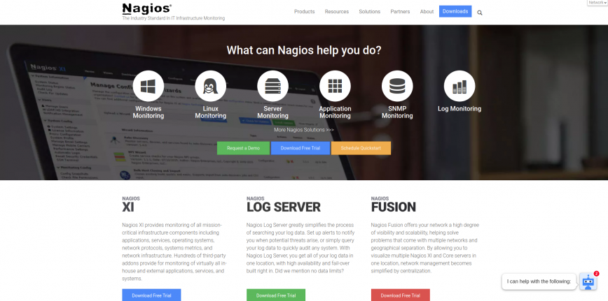 Nagios - Network Server and Log Monitoring Software Nagios - Network Server and Log Monitoring Software