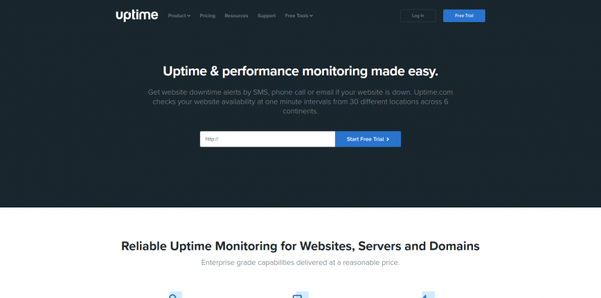 Website Uptime Monitoring Service - Free Trial Uptime com Website Uptime Monitoring Service - Free Trial Uptime com