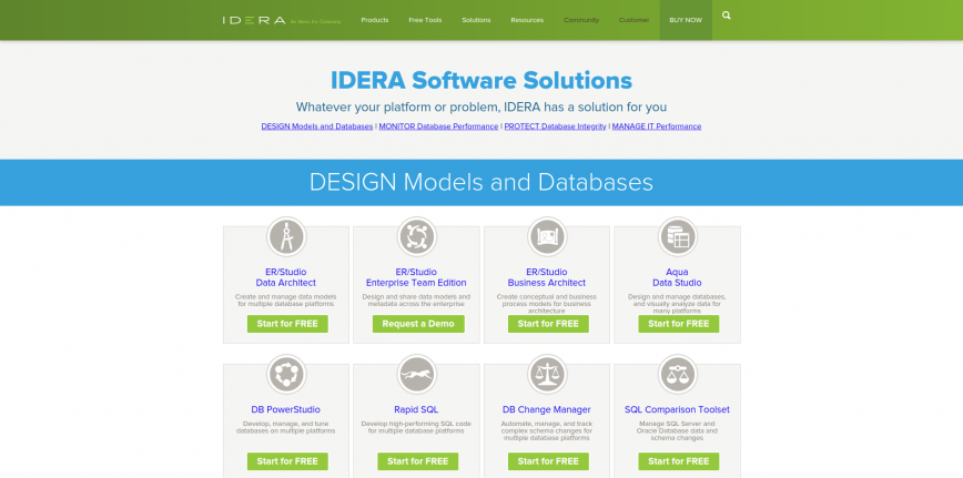 Comprehensive IT and Database Management Tools IDERA Comprehensive IT and Database Management Tools IDERA